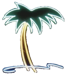 palm tree left