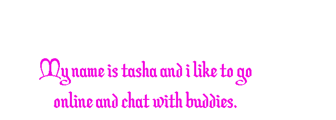 Tasha Greeting